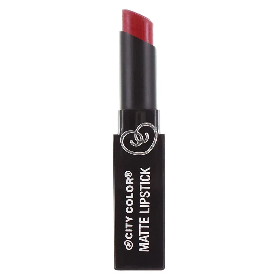 CITY COLOR Matte Lipstick L0050A - Cherry - Image 3 of 3