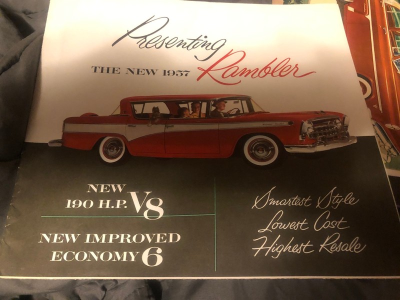 Lot of  vintage automobile brochures