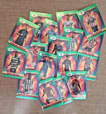 Topps Finest Flashbacks 2022-23 Rookie RC 17 Card Lot Xavi Mudryk Emery Alvarez