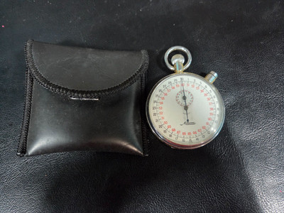 Rare Minerva Stopwatch Rattrapante Timepiece Stopwatch Vintage Condition, Works