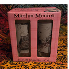 Bernard of Hollywood Marilyn Monroe Highball Glass Set of 4 Decorated 14oz — photo 1
