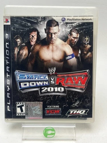 WWE Smackdown vs. Raw 2010 (Sony PlayStation 3 PS3, 2009)