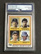 Paul Molitor Cards, Rookie Card and Autographed Memorabilia Guide 44