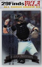 Brian Johnson 1998 Finest #51 San Francisco Giants Baseball Card