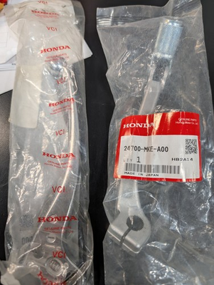 #ad Honda Dirt Bike Shift Lever And Clutch Lever $50.00