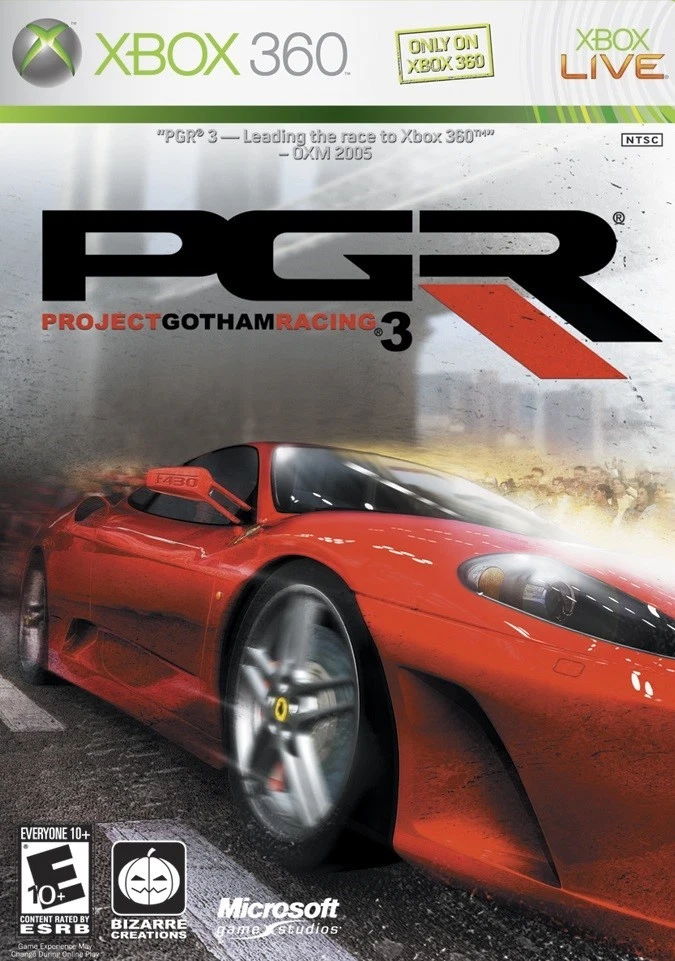 Microsoft Xbox 360 Project Gotham Racing 3 Video Games for sale | eBay
