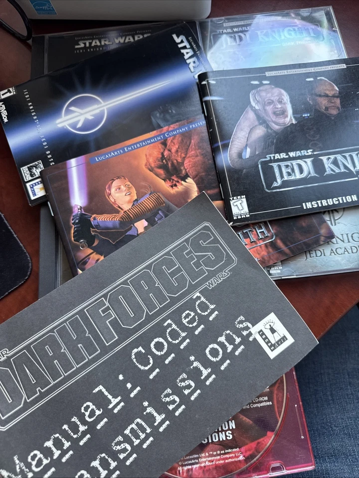 Vintage Star Wars:  Lof Of Games(PC, 1995) LucasArts PC - Image 3 of 4