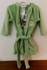 Kids Bath Robe Star Wars Yoda 18M Green The Child Mandalorian New