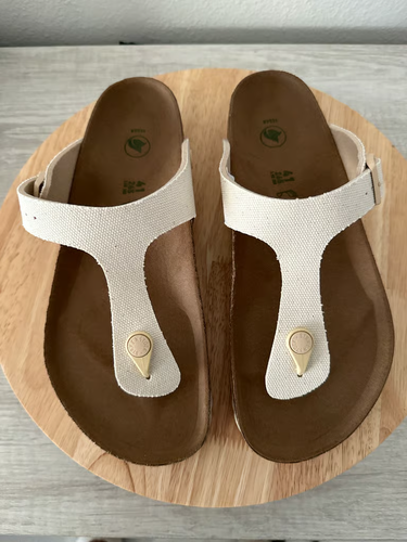 Birkenstock Zehenstegsandale Gizeh Canvas - Gr. EU 41 / US (10 / 10,5) A625576