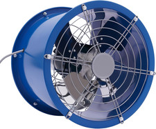 16 Inch Exhaust Fan 370w Axial Cylinder Pipe Fan Paint Booth Exhaust Fan Pure