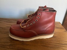 Red Wing Irish Setter 8875 Heritage Moc Toe Boots Classic Red Oro Russet 6.5 E