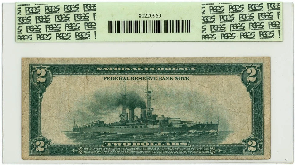 FR.763 $2 1918 Federal Reserve Bank Note Atlanta F12 PCGS Currency 950750-100 - Image 2 of 3