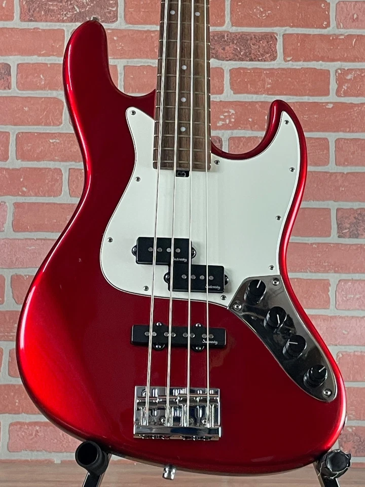 Sadowsky MetroLine 21 Fret Hybrid P/J 4-string Bass Guitar - American Red (Used) - Image 2 of 4
