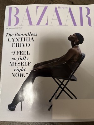 Harper s Bazaar Magazine Cynthia Erivo Cover The Performance Issue Fashion