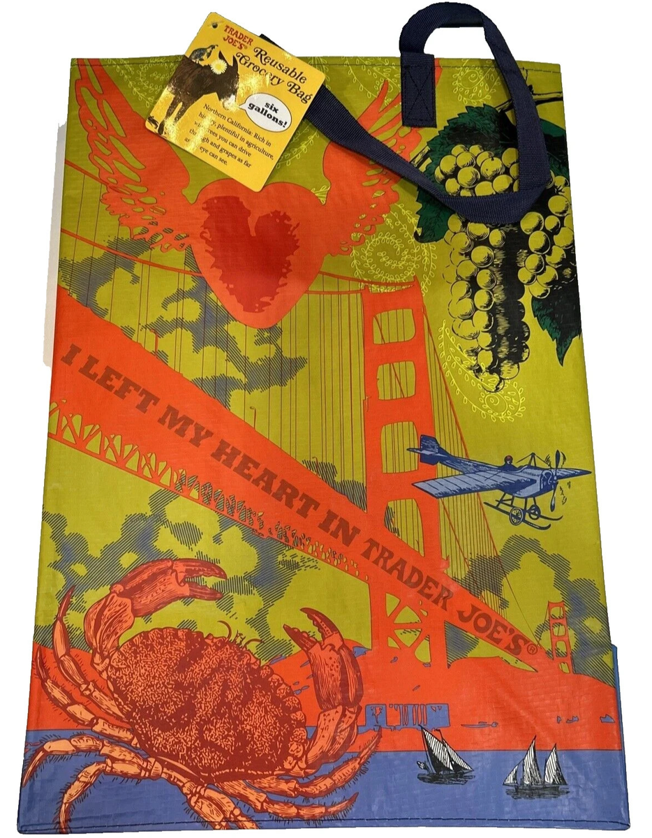 Trader Joe's NORTHERN CALIFORNIA EDITION Reusable Grocery Bag