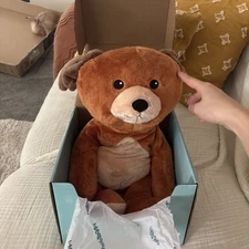 Infloatables Snuggle Squad 5lb Weighted Stuffed Animal, Dog, Plush Toy, 19 Inche