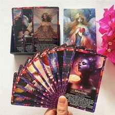 Angel's Wisdom Oracle Cards Deck, Oracle Cards for Beginners, Angel Number Af...