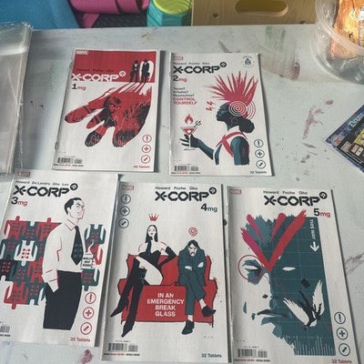 X-Corp by Tini Howard #1, #2, #3, #4 #5  (Marvel Comics 2021)