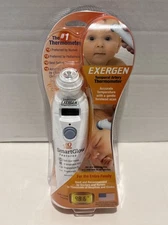 Exergen Temporal Artery Thermometer Tat-2000C Smart Glow Features Battery Inclu