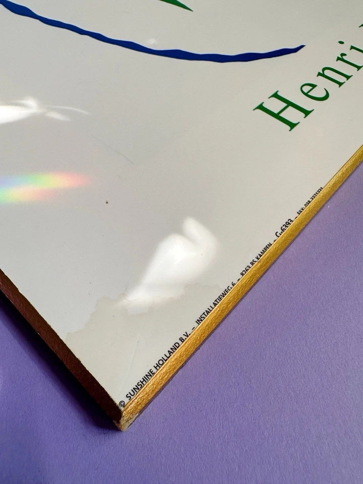 Matisse Blue Nude With Green Stockings Rare Authentic 1997 Wood Plaque Art Print - Image 4 of 4