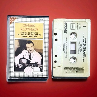 DJANGO REINHARDT ET SON QUINTETT - PARIS 52/53 - AUDIO K7 - DOLBY STEREO - SEHR GUTER ZUSTAND 
