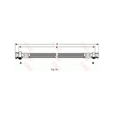 Flexible de frein Mitsubishi COLT