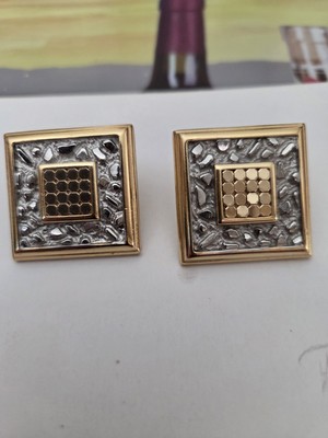 Whiting & Davis Vintage Post Earrings