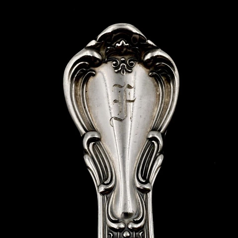 Horquilla de lugar Gorham Chantilly de plata de ley 925 de 7-1/2" - Mono F Foto 3 de 4