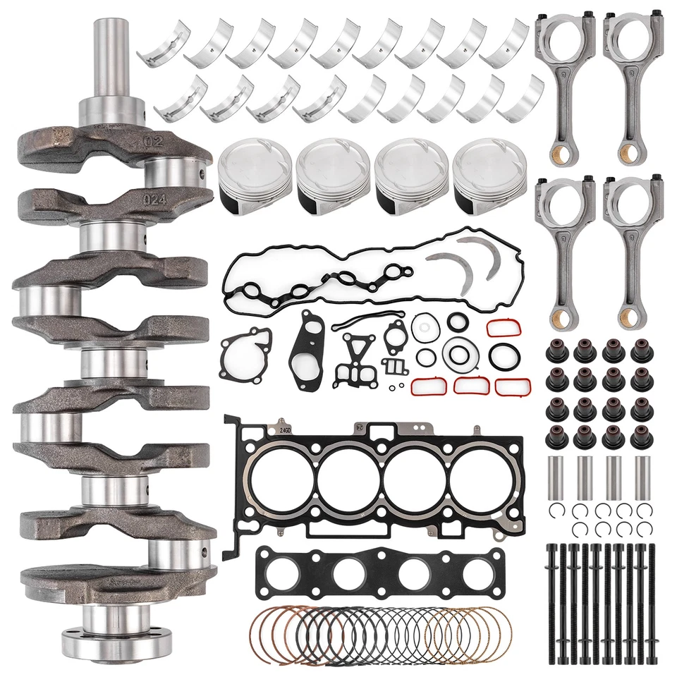 For HYUNDAI KIA Sorento G4KJ 2.4L Engine Overhaul Rebuild Kit - Crankshaft Rods Foto 2 de 4