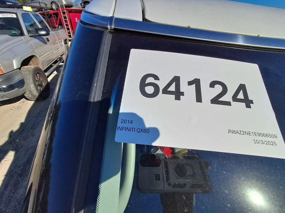 Cinturón de seguridad cubo delantero conductor retractor se adapta a 14-16 INFINITI QX80 2723417 Foto 2 de 4