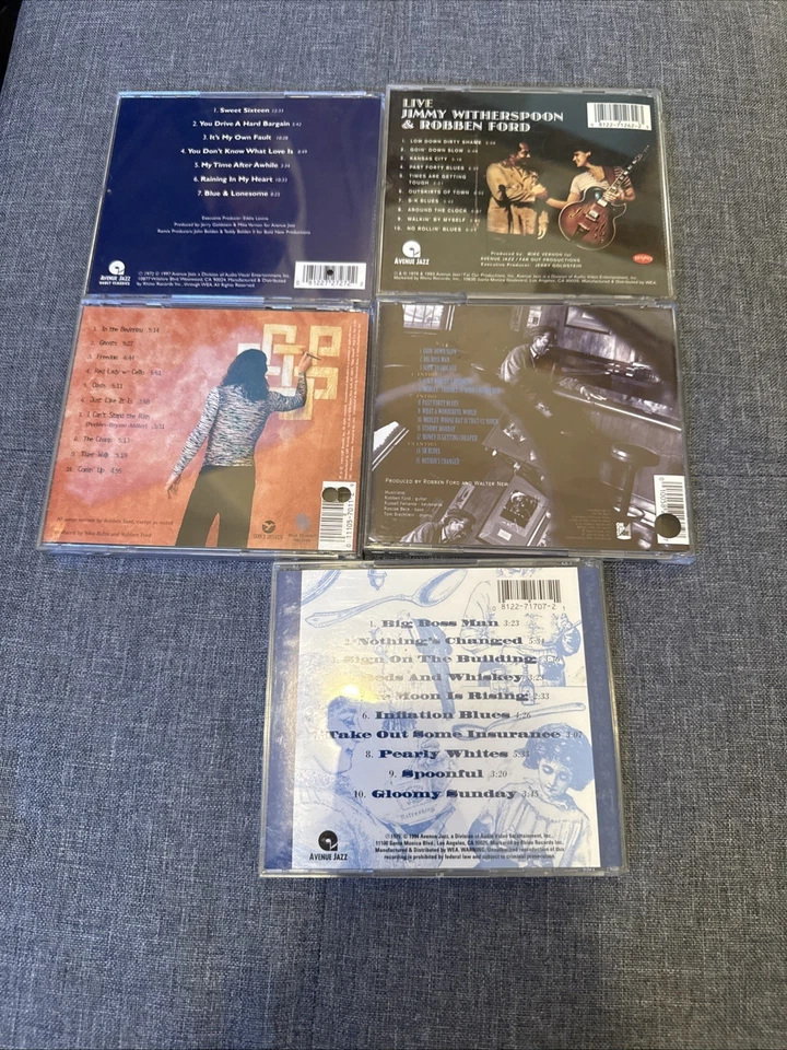 Jimmy Witherspoon Featuring The Robben Ford Band 3 CDs & Robben Ford 2 CDs - Image 2 of 4