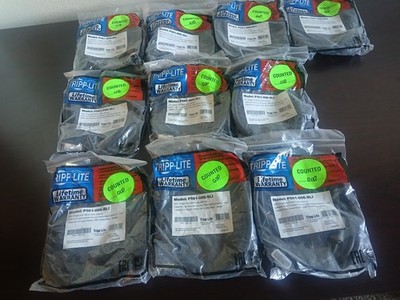 Tripp Lite DVI-I Single Link TMDS 6 Ft Cable M/M P561-006-SLI *Lot Of 10*