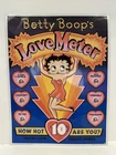 VINTAGE 1991 BETTY BOOP LOVE METER TIN SIGN HOW HOT ARE YOU? 16"x12.5" TIN SIGN!
