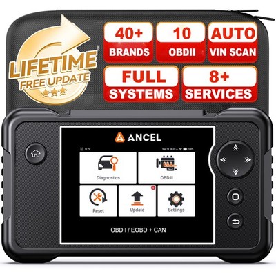 ANCEL FX2000 PLUS KFZ OBD2 Diagnosegerät Deutsch All Stytem 8Services Auto Scan