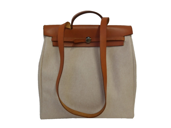 Auth LW42 Hermes Her Bag MM 2WAY Bag Handbag with Strap from Japan