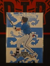 2025 Panini Crusade Baseball #41 Carter Johnson Base Silver- Miami Marlins