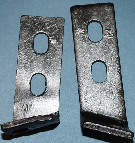 1973 - 1982 Corvette front fender inner skirt brackets, 1 pair - Bild 2 von 2
