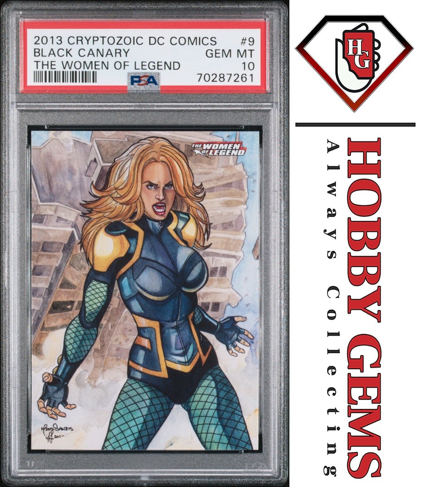 BLACK CANARY DC Comics Women of Legend #9 PSA 10 2013 Gem Mint