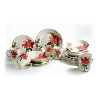 Creatable 22445 Rosemary Geschirrset Kombiservice 16 Tlg. Tafelservice