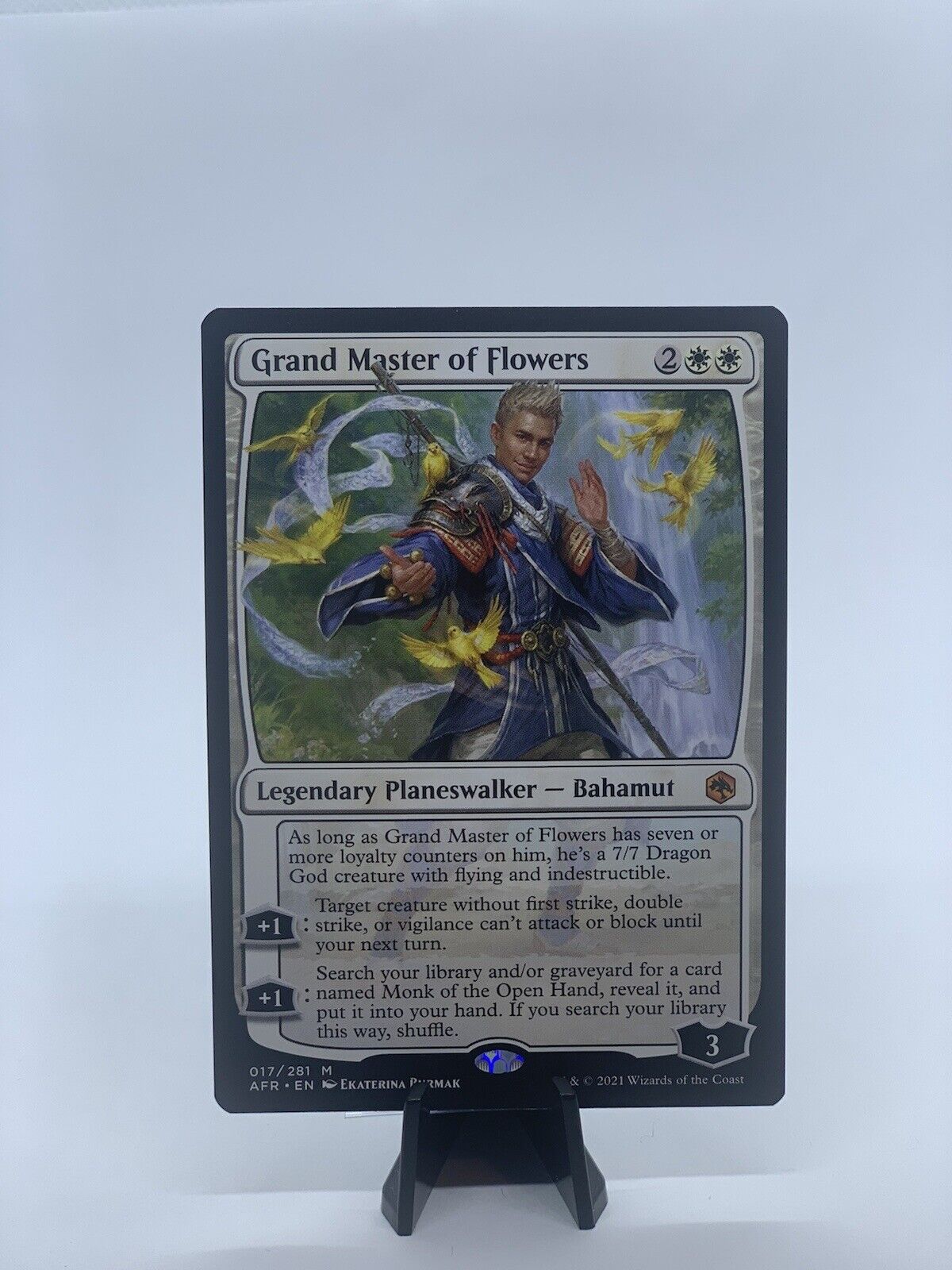 MTG: FOIL Grand Master Of Flowers (AFR); NM Pack Fresh