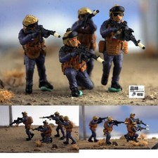 Homemade 1/72 Russian SSO Special Forces 4-Persons 2016 Syria Finished Model