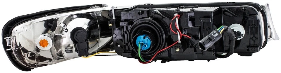 CONJUNTO DE LÂMPADA DE FAROL DIANTEIRO ESQUERDO PARA MOTORISTA DE CARRO LINCOLN TOWN 1998-2002 - Imagem 4 de 4