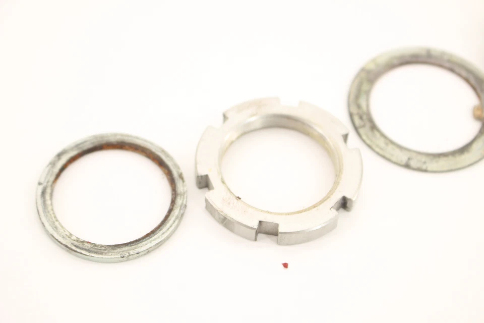 2006 Suzuki Gsxr750 Oem Front Forks Clamp Lower Triple Tree Stem NUT SET - Image 3 of 4