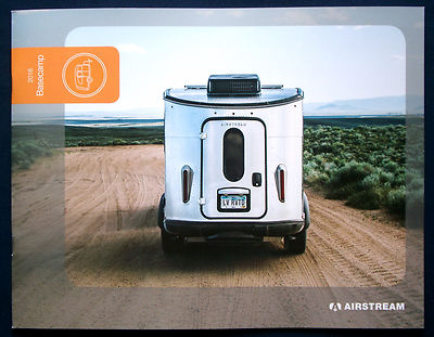 Prospekt brochure 2018 Airstream Travel Trailer Basecamp (USA)