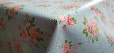 PLAIN PRINTED RETRO PVC PLASTIC VINYL TABLE CLOTHS CHILDRENS NURSERY MULTI PARTY
