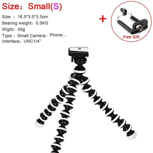 Octopus Flexible Tripod Mount Stand for Phone Mobile Smartphone Digital Camera c - 第 5/14 張圖片