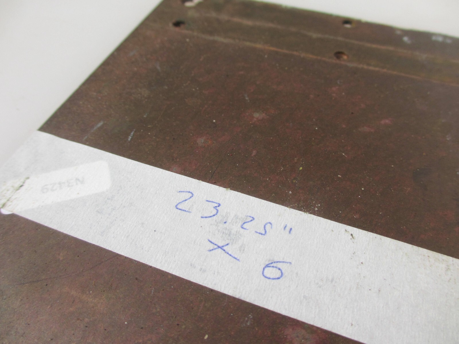 Vintage Brass Door Kickplate Kick Plate Bumper Guard Hardware Old Antique 23"x6" eBay