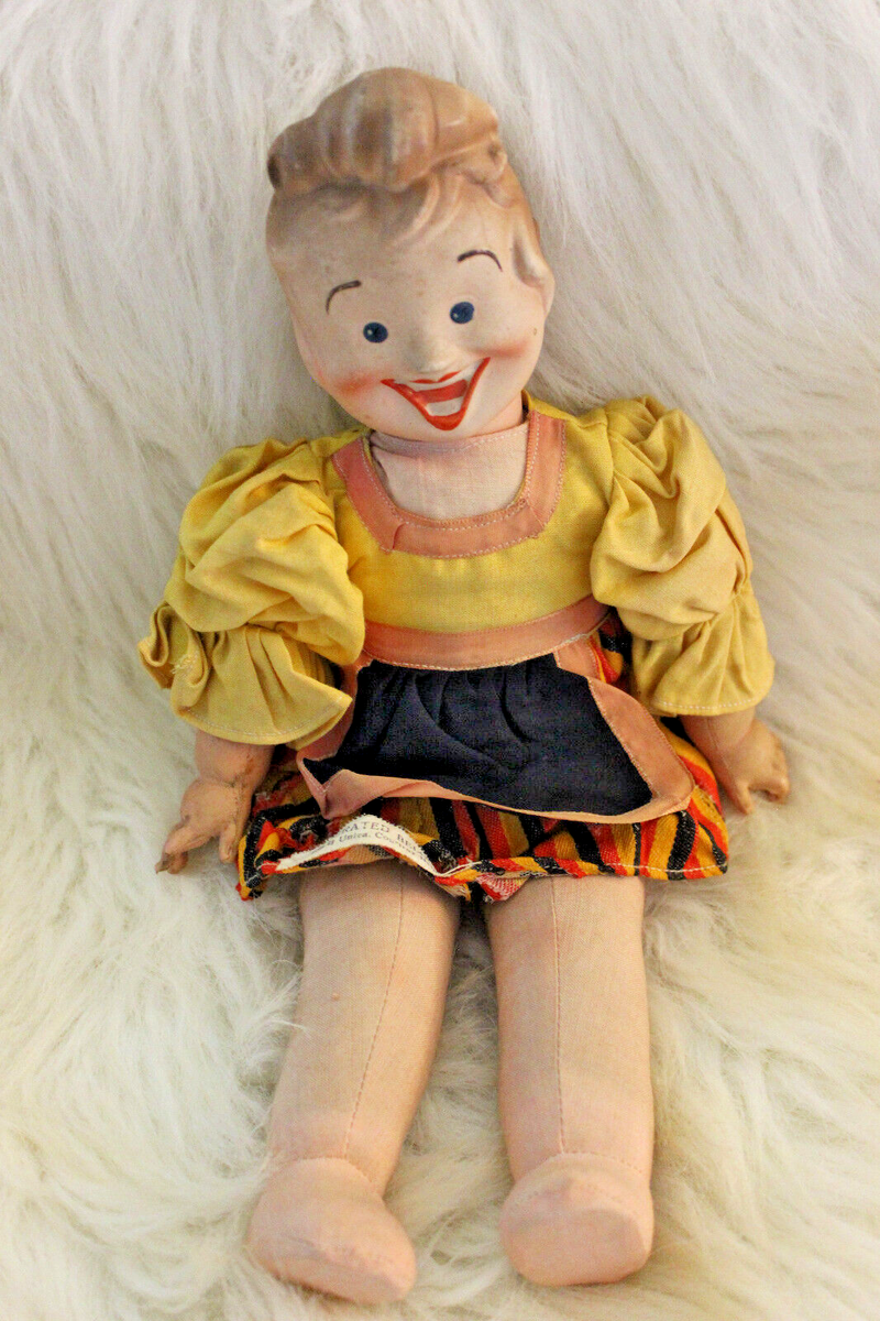 ✅　1965年　トロール人形　Unica Belgium TROII 1965 Unica Monkey Boy Troll doll made in Belgium 8