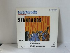Laser Karaoke Video Sing Along Standards Vol 10 Small laserdisc 