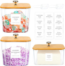 Laundry Room Organization Storage Containers Laundry Pods Dry Sheet Organizing